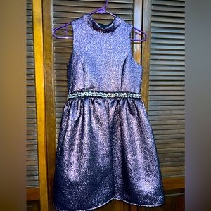 EUC Zunie Embellished, Purple, Girls sz 14 Formal Dress